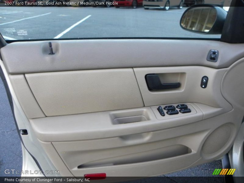 Gold Ash Metallic / Medium/Dark Pebble 2007 Ford Taurus SE