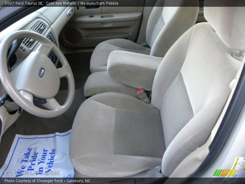 Gold Ash Metallic / Medium/Dark Pebble 2007 Ford Taurus SE