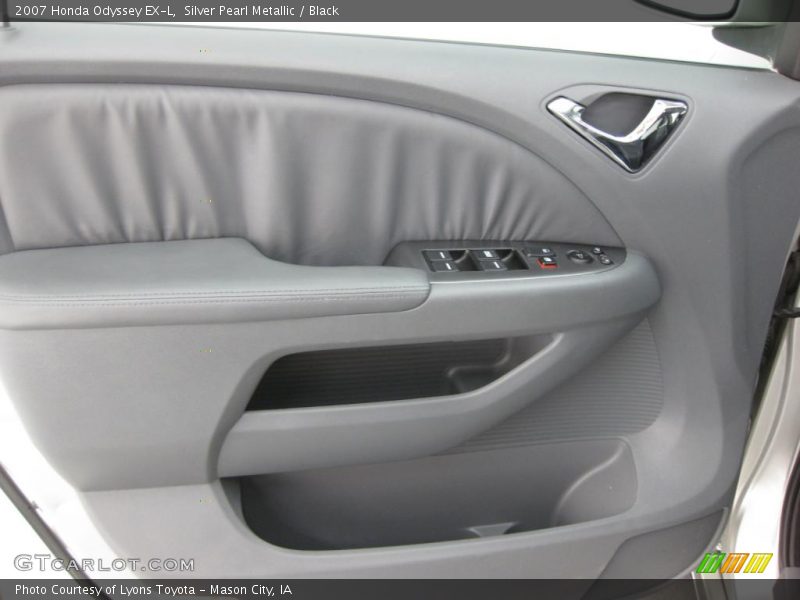 Silver Pearl Metallic / Black 2007 Honda Odyssey EX-L