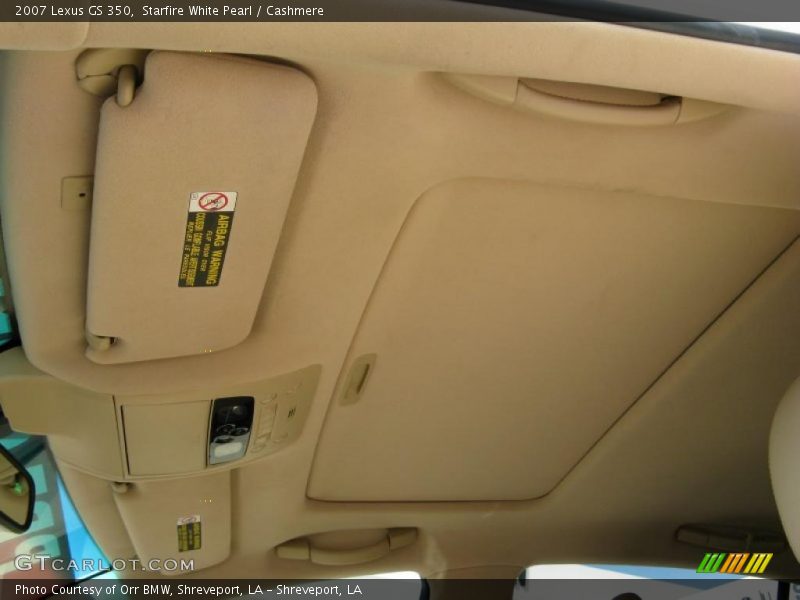 Starfire White Pearl / Cashmere 2007 Lexus GS 350