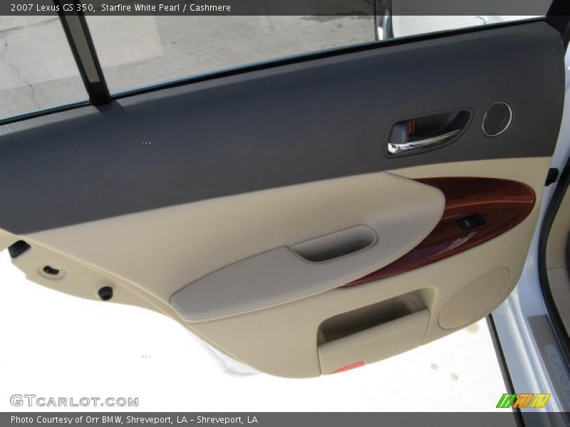 Starfire White Pearl / Cashmere 2007 Lexus GS 350