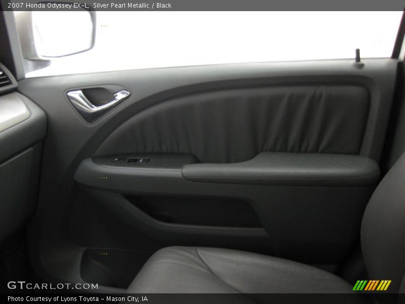Silver Pearl Metallic / Black 2007 Honda Odyssey EX-L