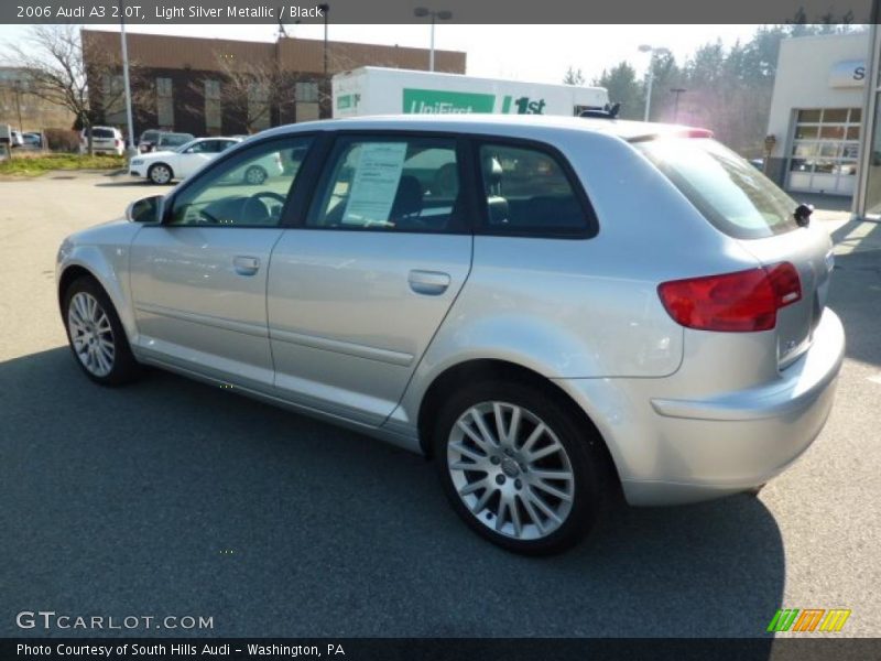 Light Silver Metallic / Black 2006 Audi A3 2.0T