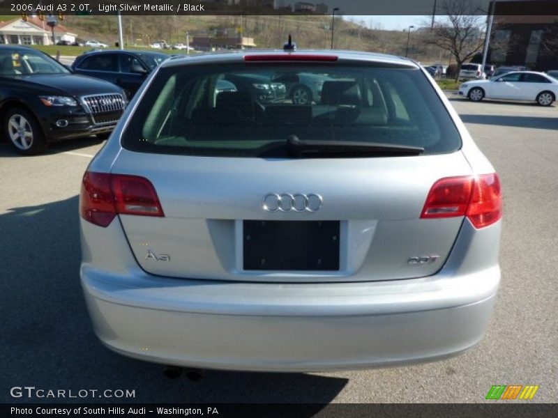 Light Silver Metallic / Black 2006 Audi A3 2.0T