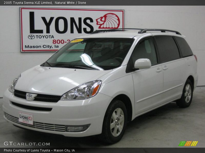 Natural White / Stone 2005 Toyota Sienna XLE Limited
