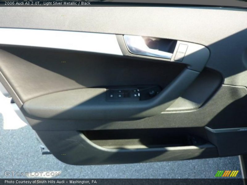 Light Silver Metallic / Black 2006 Audi A3 2.0T