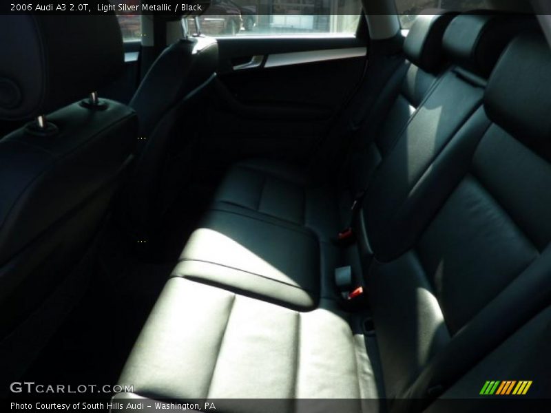 Light Silver Metallic / Black 2006 Audi A3 2.0T