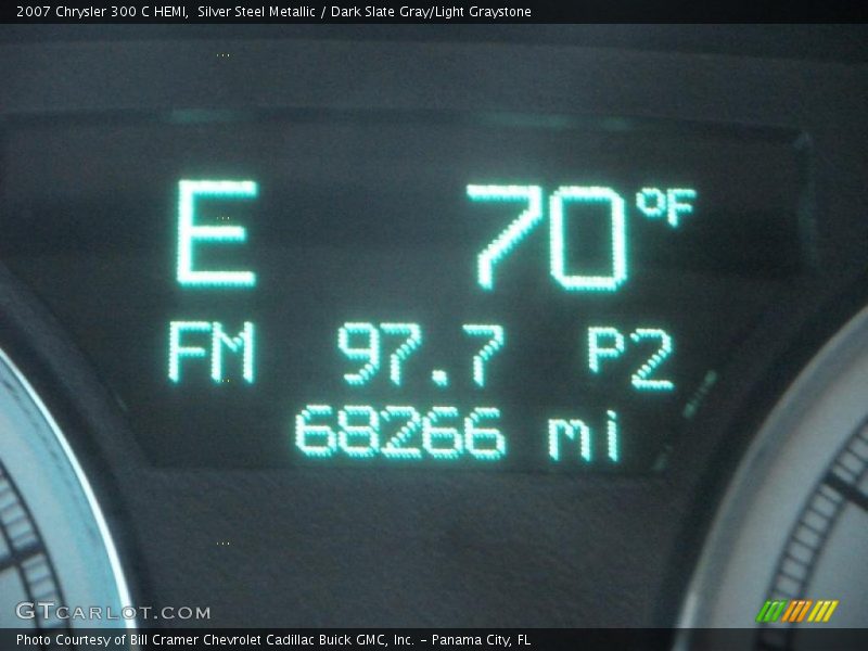 Silver Steel Metallic / Dark Slate Gray/Light Graystone 2007 Chrysler 300 C HEMI