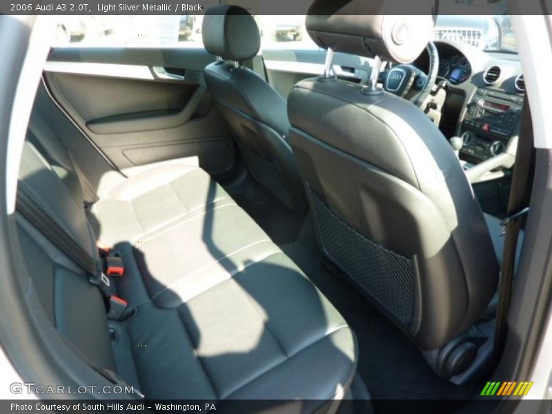 Light Silver Metallic / Black 2006 Audi A3 2.0T