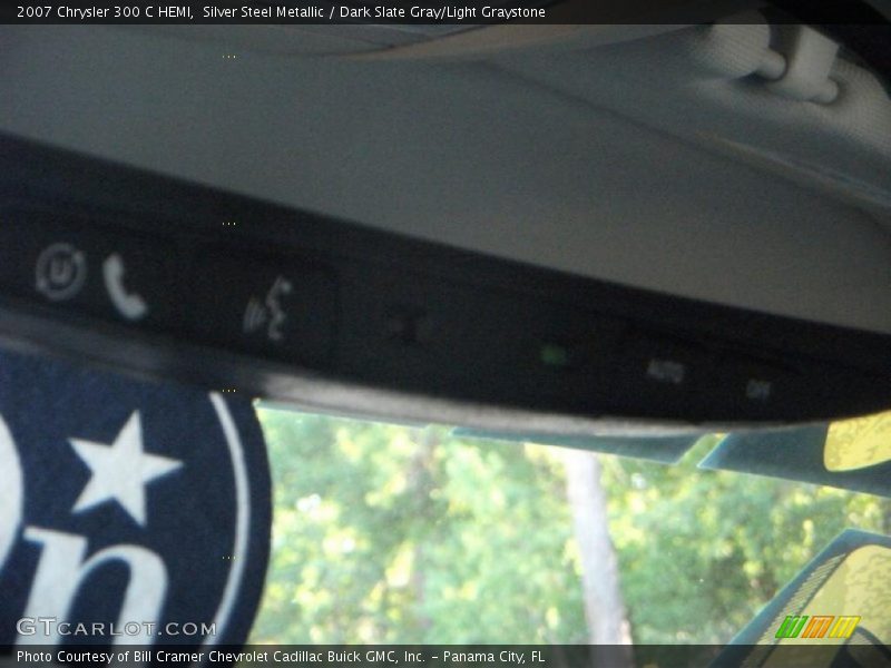 Silver Steel Metallic / Dark Slate Gray/Light Graystone 2007 Chrysler 300 C HEMI