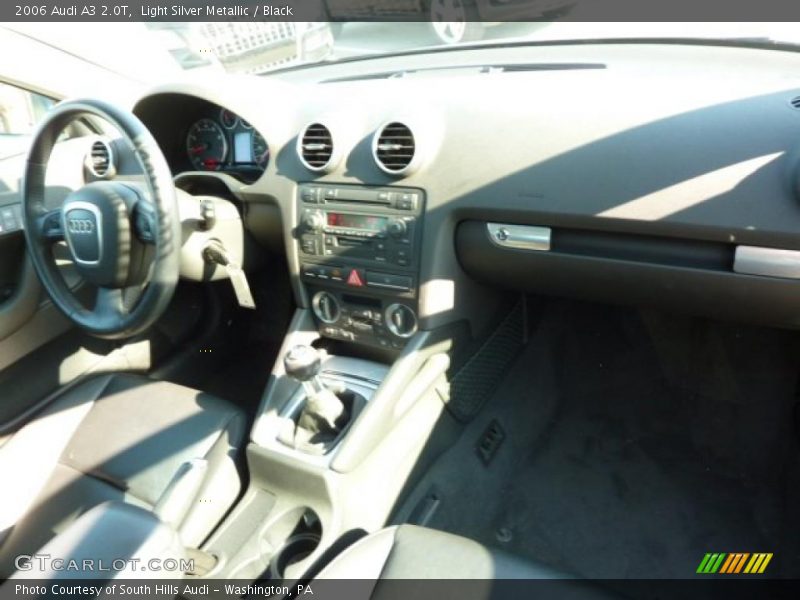 Light Silver Metallic / Black 2006 Audi A3 2.0T
