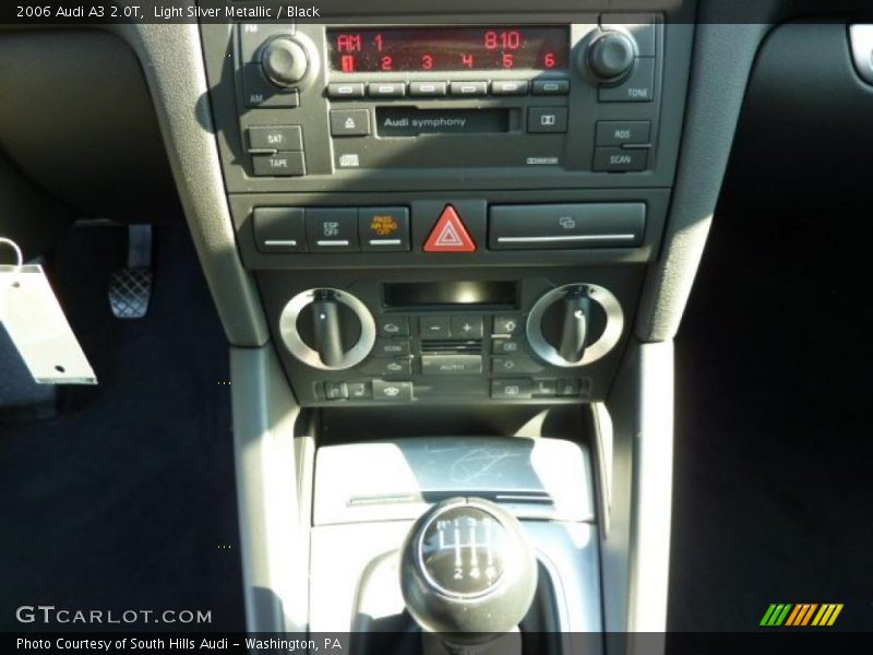 Controls of 2006 A3 2.0T