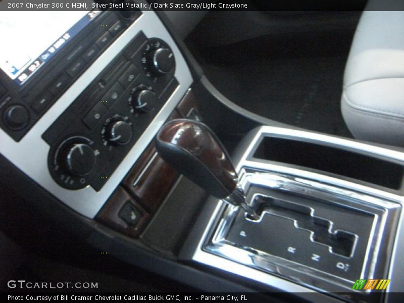Silver Steel Metallic / Dark Slate Gray/Light Graystone 2007 Chrysler 300 C HEMI