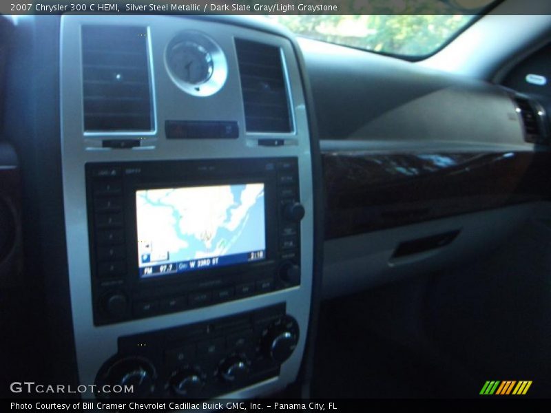 Silver Steel Metallic / Dark Slate Gray/Light Graystone 2007 Chrysler 300 C HEMI