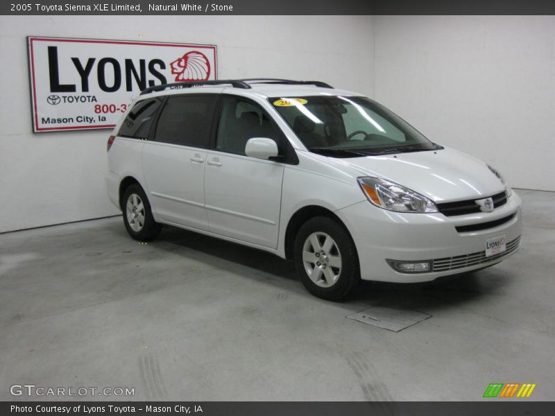 Natural White / Stone 2005 Toyota Sienna XLE Limited