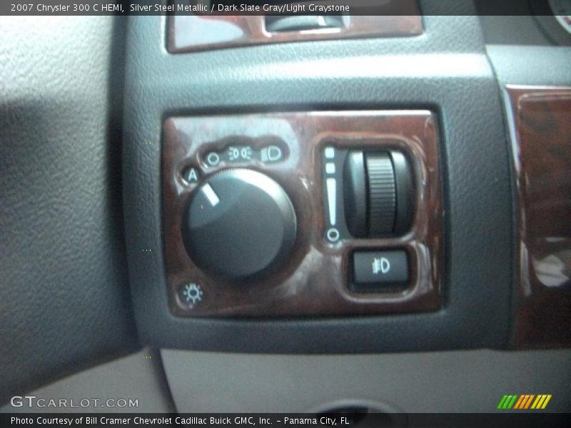 Silver Steel Metallic / Dark Slate Gray/Light Graystone 2007 Chrysler 300 C HEMI