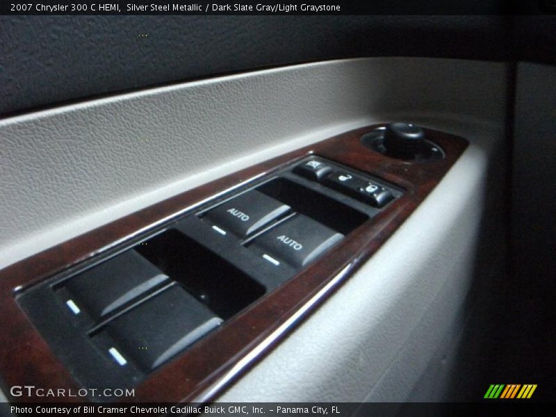 Silver Steel Metallic / Dark Slate Gray/Light Graystone 2007 Chrysler 300 C HEMI