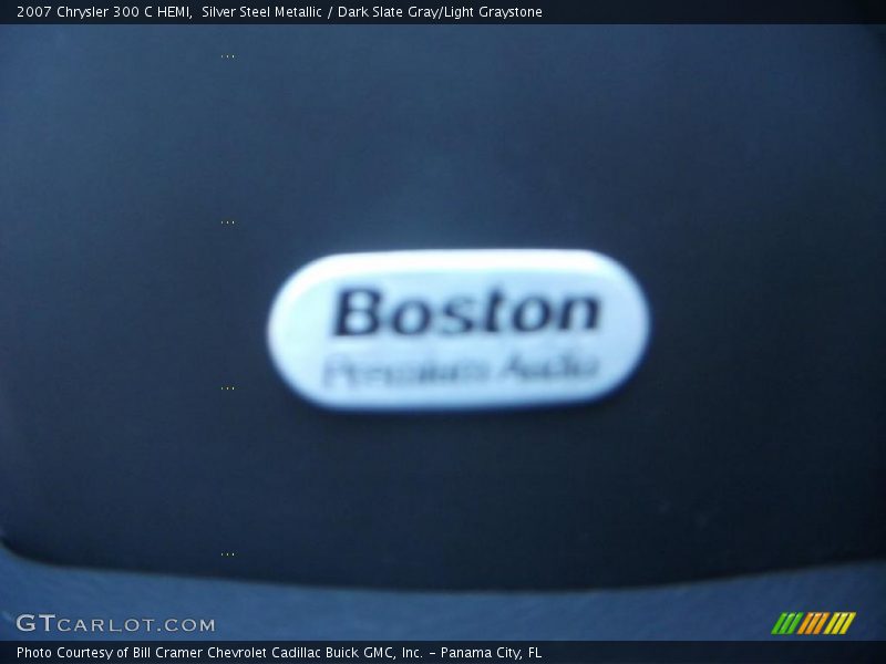 Silver Steel Metallic / Dark Slate Gray/Light Graystone 2007 Chrysler 300 C HEMI