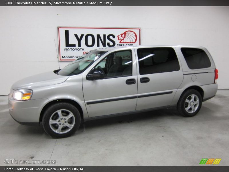 Silverstone Metallic / Medium Gray 2008 Chevrolet Uplander LS