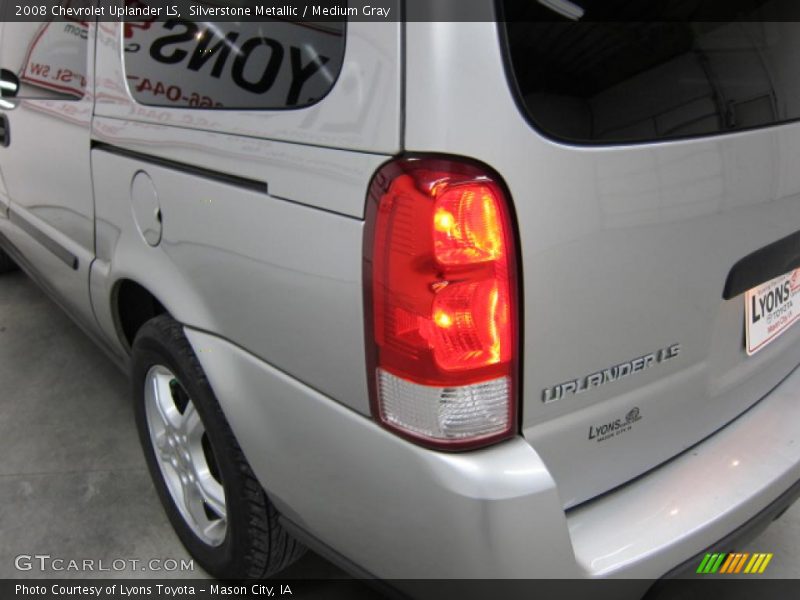 Silverstone Metallic / Medium Gray 2008 Chevrolet Uplander LS