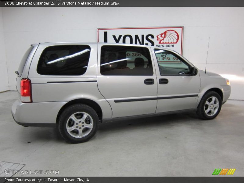 Silverstone Metallic / Medium Gray 2008 Chevrolet Uplander LS