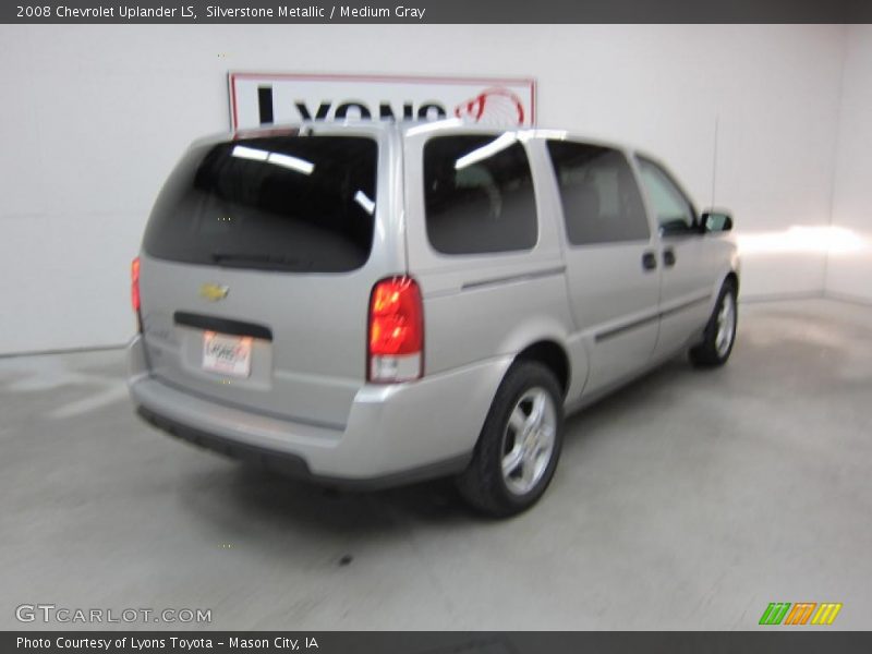 Silverstone Metallic / Medium Gray 2008 Chevrolet Uplander LS