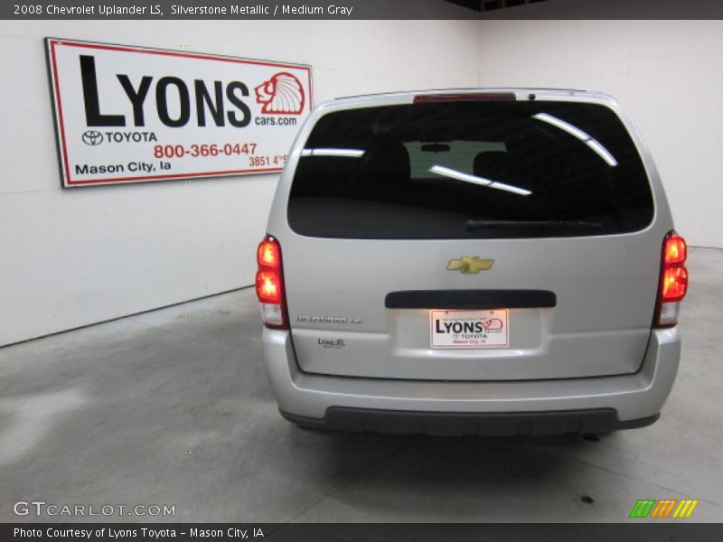 Silverstone Metallic / Medium Gray 2008 Chevrolet Uplander LS