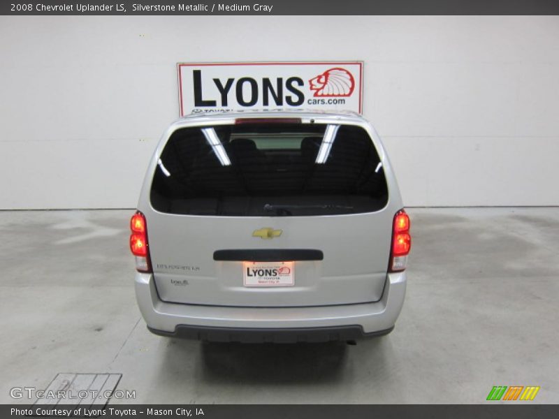 Silverstone Metallic / Medium Gray 2008 Chevrolet Uplander LS