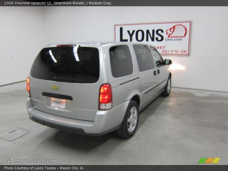 Silverstone Metallic / Medium Gray 2008 Chevrolet Uplander LS
