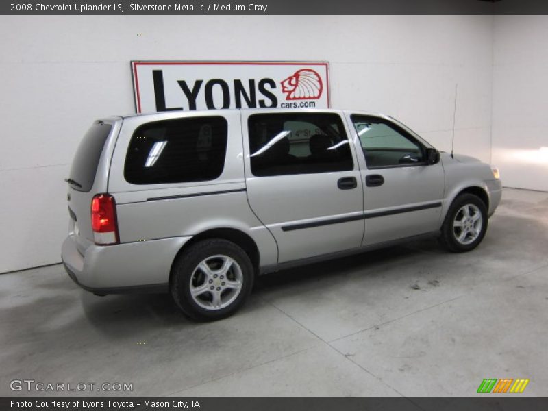 Silverstone Metallic / Medium Gray 2008 Chevrolet Uplander LS