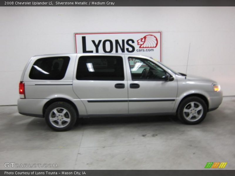 Silverstone Metallic / Medium Gray 2008 Chevrolet Uplander LS