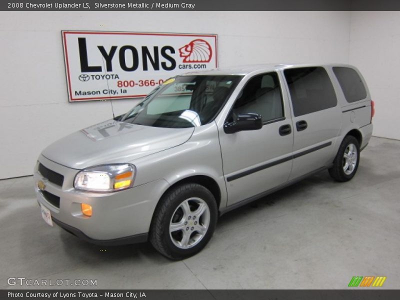 Silverstone Metallic / Medium Gray 2008 Chevrolet Uplander LS
