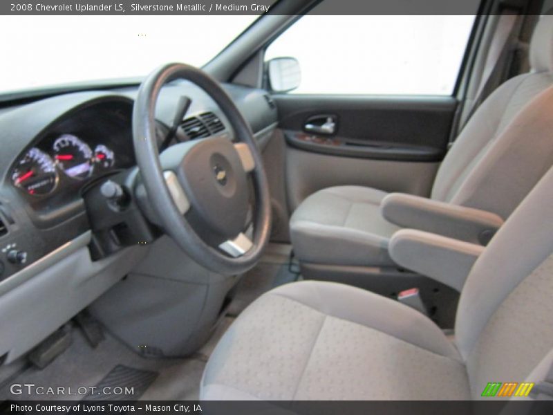 Silverstone Metallic / Medium Gray 2008 Chevrolet Uplander LS