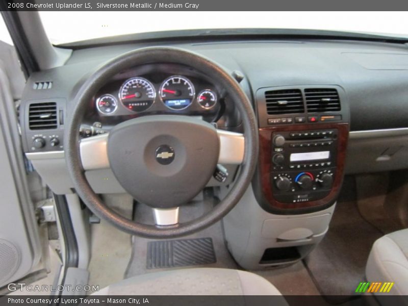 Silverstone Metallic / Medium Gray 2008 Chevrolet Uplander LS