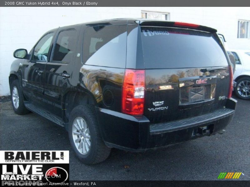 Onyx Black / Ebony 2008 GMC Yukon Hybrid 4x4