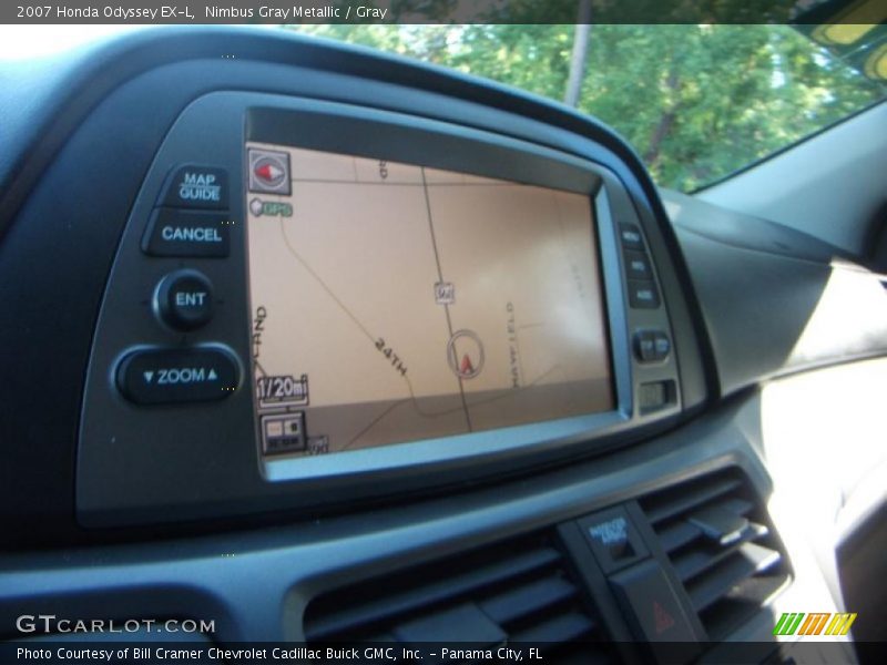 Nimbus Gray Metallic / Gray 2007 Honda Odyssey EX-L