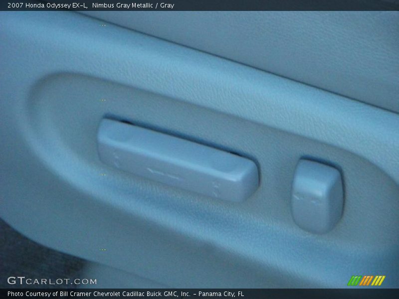 Nimbus Gray Metallic / Gray 2007 Honda Odyssey EX-L
