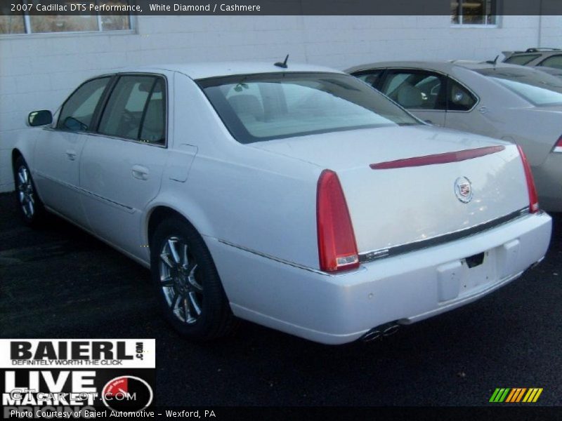 White Diamond / Cashmere 2007 Cadillac DTS Performance