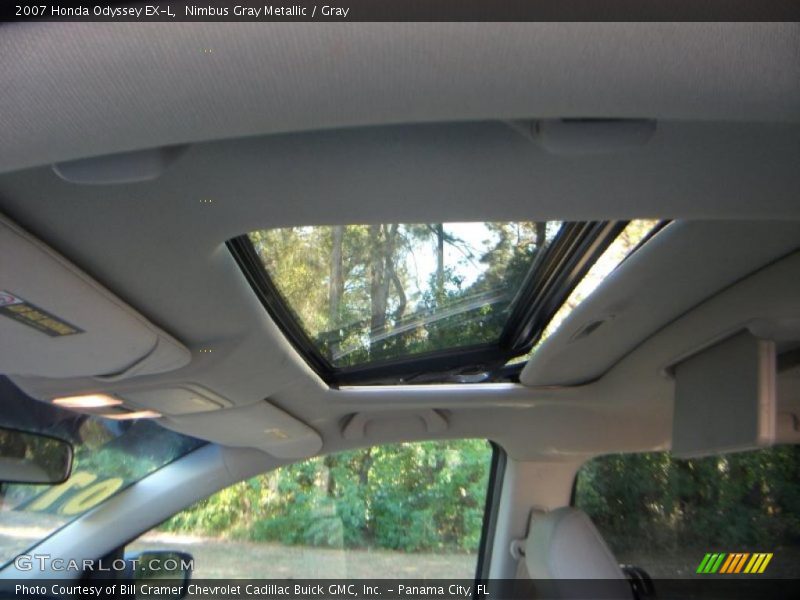 Nimbus Gray Metallic / Gray 2007 Honda Odyssey EX-L