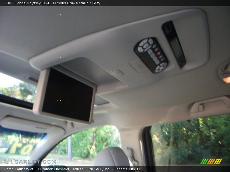 Nimbus Gray Metallic / Gray 2007 Honda Odyssey EX-L