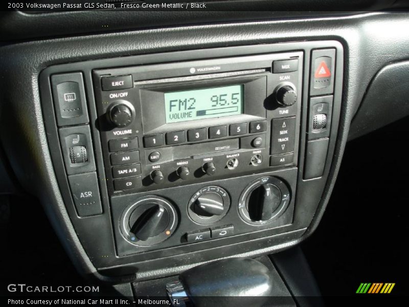 Controls of 2003 Passat GLS Sedan