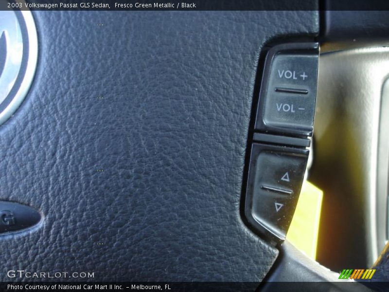 Fresco Green Metallic / Black 2003 Volkswagen Passat GLS Sedan