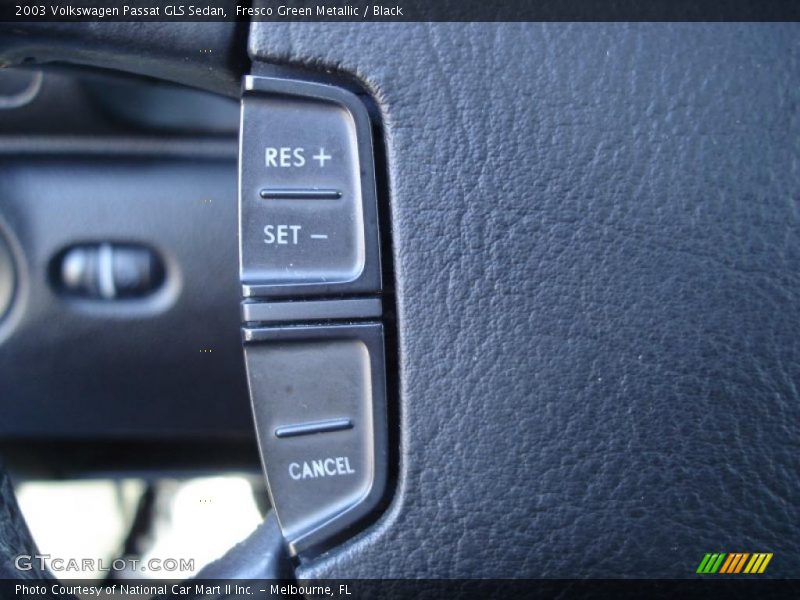 Fresco Green Metallic / Black 2003 Volkswagen Passat GLS Sedan