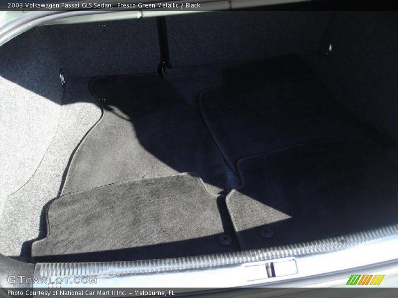 Fresco Green Metallic / Black 2003 Volkswagen Passat GLS Sedan