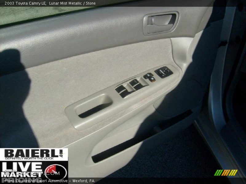 Lunar Mist Metallic / Stone 2003 Toyota Camry LE