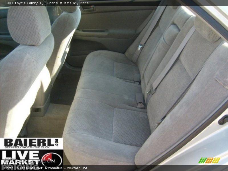 Lunar Mist Metallic / Stone 2003 Toyota Camry LE