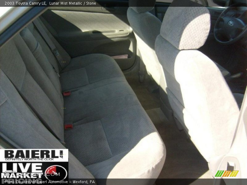 Lunar Mist Metallic / Stone 2003 Toyota Camry LE