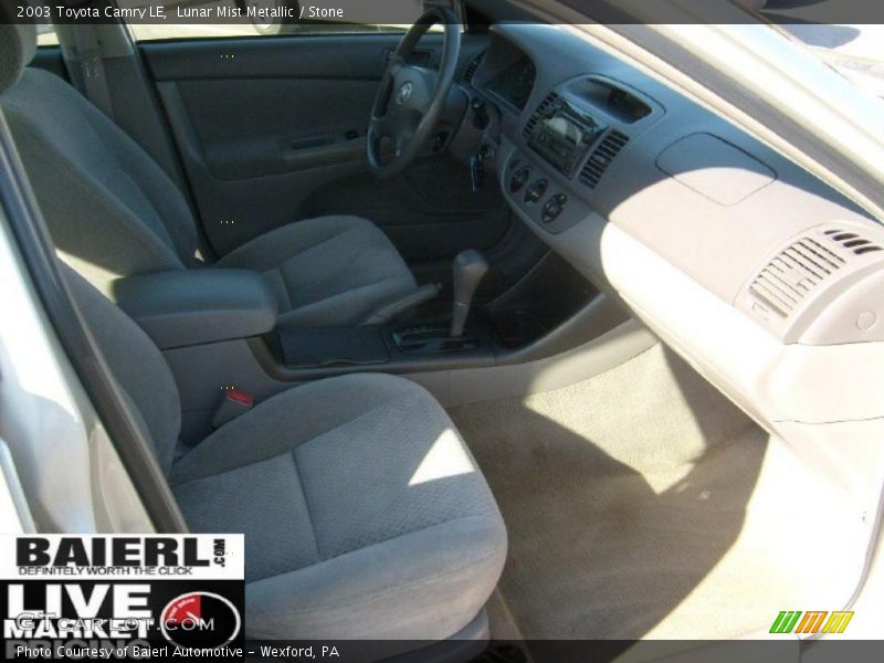 Lunar Mist Metallic / Stone 2003 Toyota Camry LE