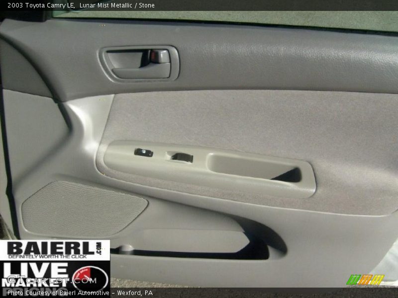 Lunar Mist Metallic / Stone 2003 Toyota Camry LE
