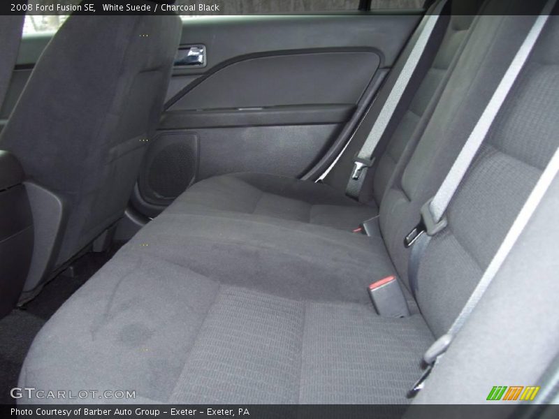 White Suede / Charcoal Black 2008 Ford Fusion SE